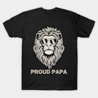 Proud Papa Lion T-Shirt